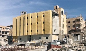 En Al-Raqqa se ha comenzado a reconstruir después de la guerra.