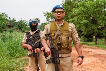 Membros da unidade policial acabavam de chegar a Bangui como parte de uma rotação periódica da força que apoia a estabilização