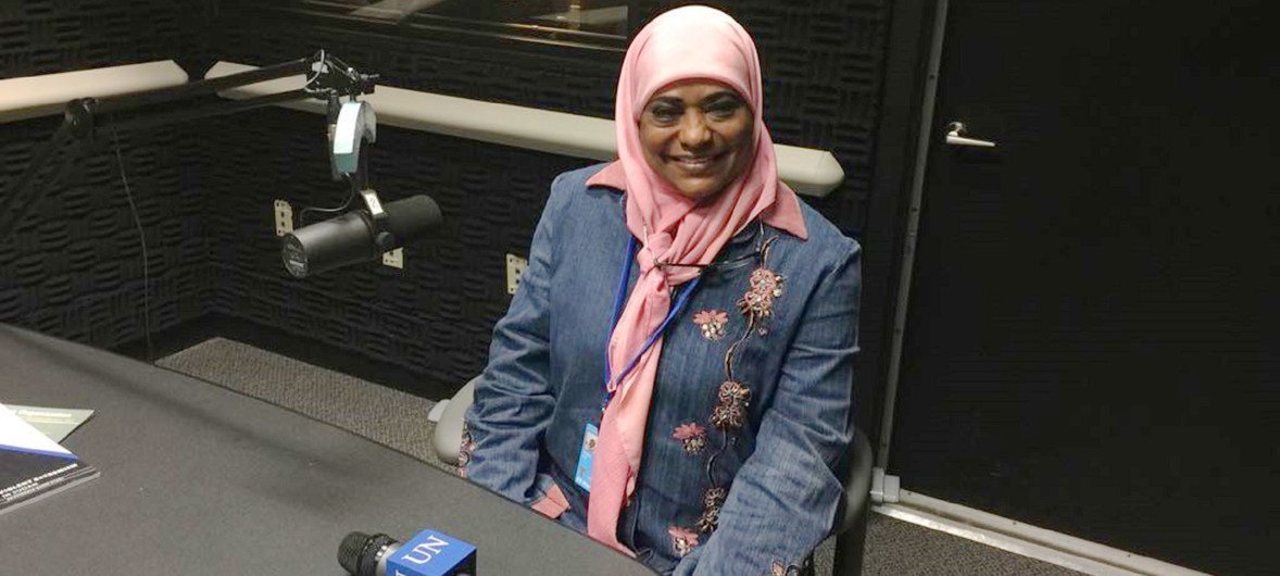 عميدة الشرطة الدكتورة عفاف أحمد الحسن طه وممثلة الشرطة في الاتحاد العام للمرأة السودانية