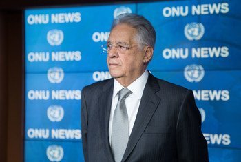 Ex-presidente do Brasil Fernando Henrique Cardoso na ONU 