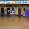 Tiendas sumergidas por las lluvias en el barrio Hawa-taako en la ciudad de Belet Weyne, una de las más afectadas por las inundaciones. 