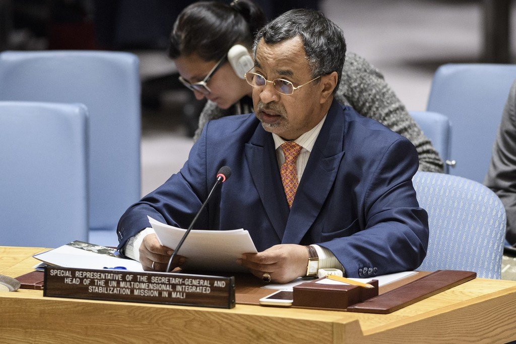 Mahamat Saleh Annadif devant le Conseil de sécurité (archives). Le Tchadien sera le prochain Représentant spécial de l’ONU pour l'Afrique de l'Ouest et le Sahel.