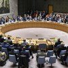 مجلس الأمن يصوت على مشروع قرار روسي بشأن سوريا. السبت 14 أبريل نيسان 2018.