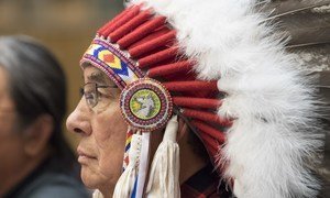Делегат 17-ой сессии Постоянного форума ООН по вопросам коренных народов