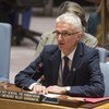 UN Emergency Relief Coordinator Mark Lowcock briefs the Security Council on the humanitarian situation in Syria.