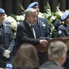  В штаб-квартире ООН в Нью-Йорке состоялась мемориальная церемония в память о коллегах, погибших во время службы в ООН 