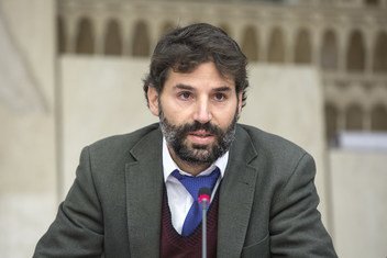 Yon Fernandez de Larrinoa, Global Advocacy Officer on Indigenous Issues of FAO at FAO Headquarters in Rome, Italy.  (file)