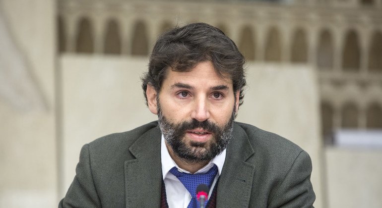 Yon Fernandez de Larrinoa, Global Advocacy Officer on Indigenous Issues of FAO at FAO Headquarters in Rome, Italy.  (file)