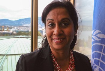 Shamika Sirimanne, UNCTAD Director of Technology and Logistics, at the United Nations Office at Geneva.