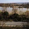 Train tracks alongside the river Evros land crossing from Turkey to Greece. At least eight people have died attempting to make the crossing since the start of 2018. The areas only reception centre in filled to capacity and struggling to cope with registra
