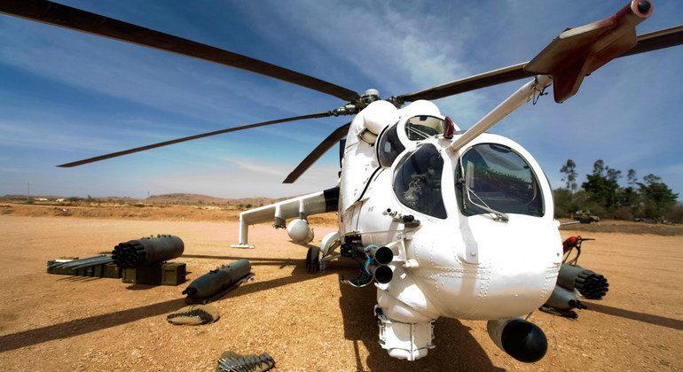 En febrero de 2010, Etiopía proporcionó cinco helicópteros a la Unión Africana de la ONU de Operaciones Híbridas en Darfur (UNAMID). 