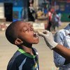 The cholera vaccination campaign gets underway in Mtendera, Zambia