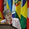 La Secrétaire exécutive de la Commission économique pour l’Amérique latine et les Caraïbes (CEPALC), Alicia Bárcena.