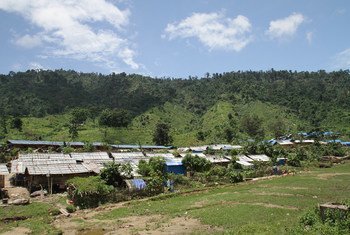 A settlement in Kachin province, Myanmar. (file)