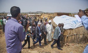 UN Emergency Relief Coordinator Mark Lowcock visiting South Kordofan during his three-day mission to Sudan.