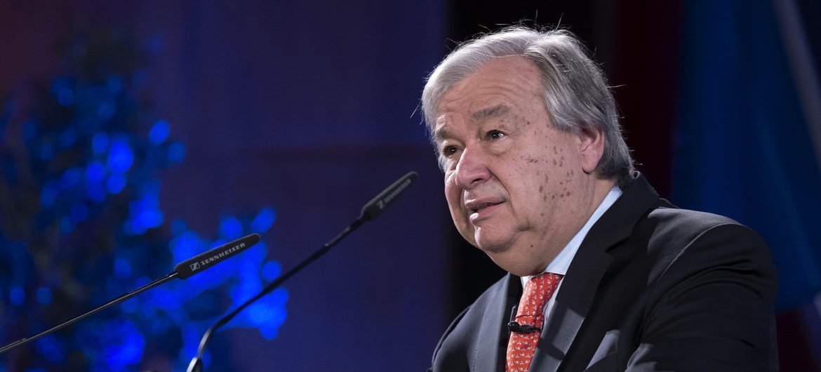 Le Secrétaire général de l'ONU, António Guterres (archives).