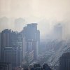 Neblina tóxica en la ciudad de Beijing, en China.