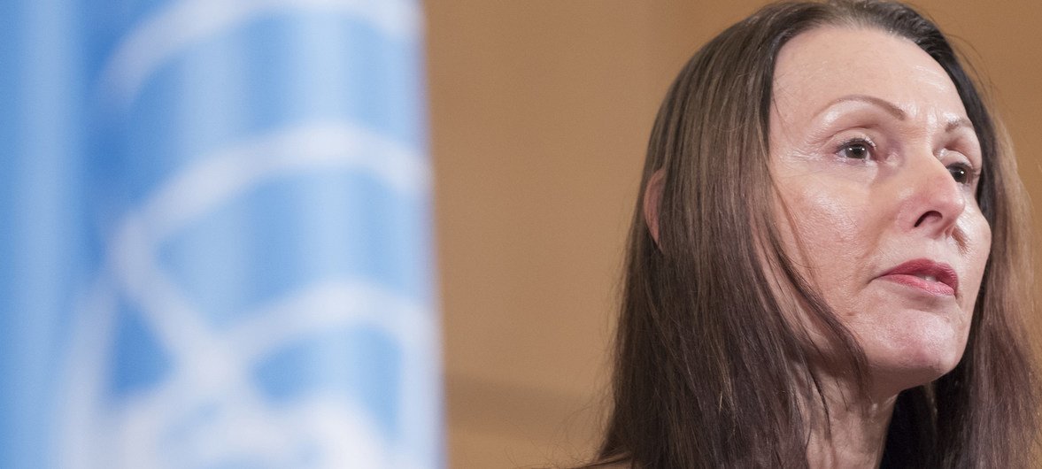 أفيفا راز شيختر سفيرة إسرائيل لدى الأمم المتحدة بجنيف.