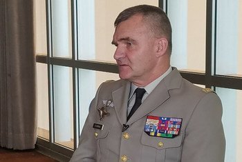 Commandant par intérim de la Force de la MONUSCO, le Général Bernard Commins était à New York début mai pour participer à la réunion annuelle des opérations de maintien de la paix 