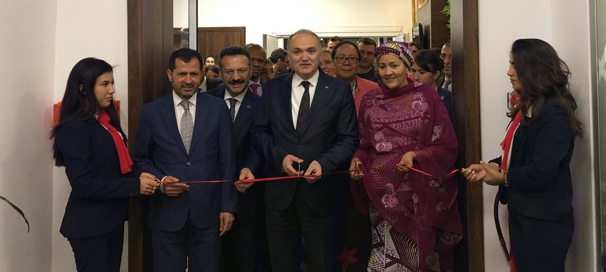 Первый заместитель Генерального секретаря ООН на официальной церемонии открытия в Турции Банка технологий для оказания помощи наименее развитым странам