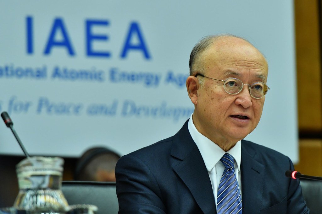 Le Directeur général de l'AIEA, Yukiya Amano (archives).