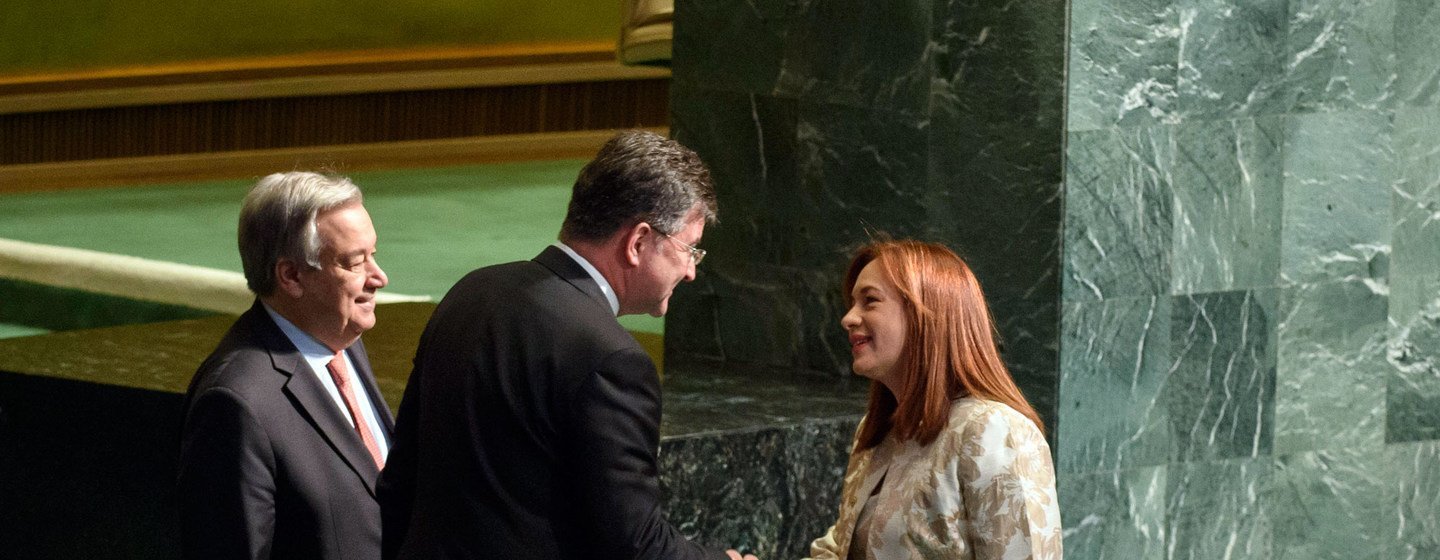 Министр иностранных дел Эквадора Мария Фернанда Эспиноса Гарсес станет четвертой женщиной, когда-либо избранной на должность Председателя Генеральной Ассамблеи ООН