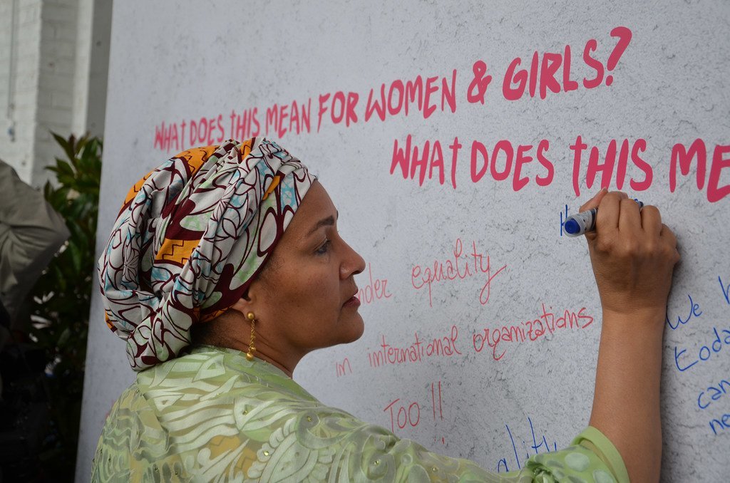1/ Amina J. Mohammed, du Nigéria Vice-Secrétaire générale des Nations Unies
