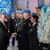 Генеральный секретарь Антониу Гутерриш на мемориальной церемонии памяти погибших миротворцев ООН