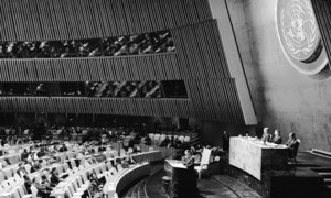 Заседание Генеральной Ассамблеи 13 декабря 1963 года