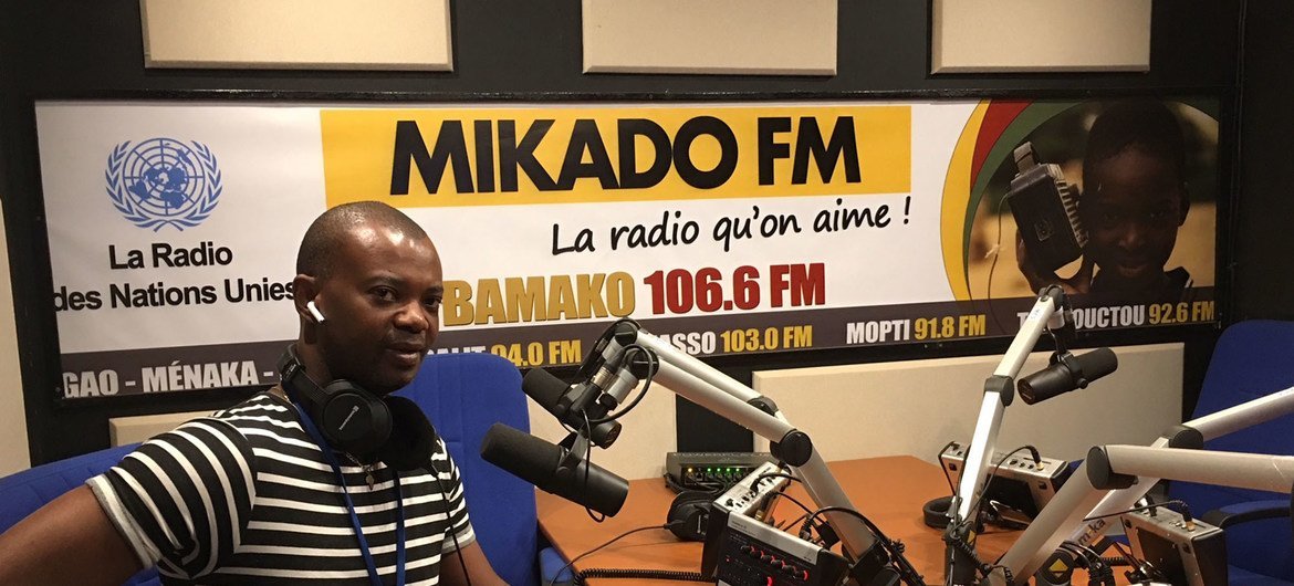 Karim Djinko, Chef de la Radio Mikado FM, Mali.