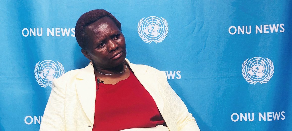 Seneta Dkt. Getrude Inimah kutoka Kenya akizunugmza na UN News kuhusu haki za watu wanoishi na ulemavu nchini Kenya