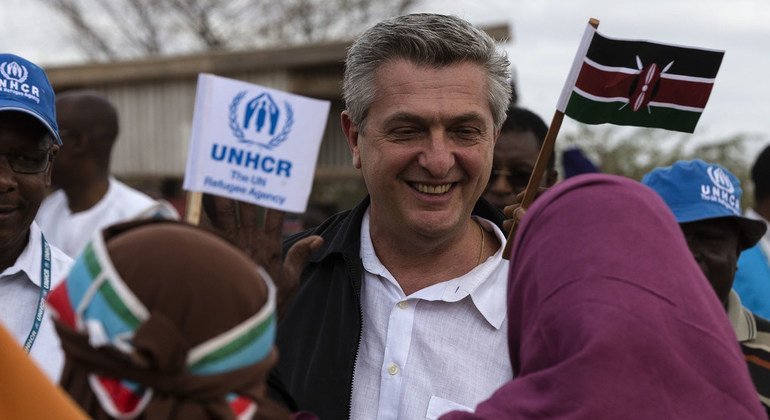  Filippo Grandi, Alto Comisionado de las Naciones Unidas para los Refugiados, en Kenia.