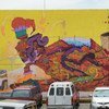 Con la colaboración de las Naciones Unidas, la Central de Abasto de la Ciudad de México se ha convertido en la galería de arte urbano más grande de América Latina. La zona alberga 24 murales realizados por más de 50 artistas.