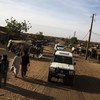 马里稳定团队的车队正在马里东北部的梅纳卡地区巡逻。该地区的暴力行为和不安全局势急剧升级。