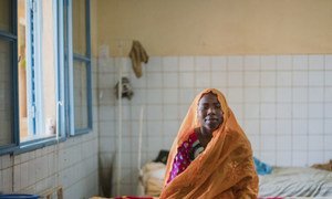 Twenty-three-year-old Kodi Moumdau is recovering well from an obstetric fistula operation she underwent at the National Fistula Centre, a UNFPA-funded clinic in Niamey, Niger.
