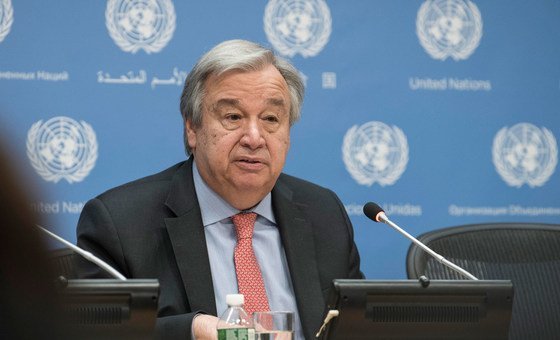 António Guterres expressou profundas condolências às famílias das vítimas dos ataques suicidas na Somália. 
