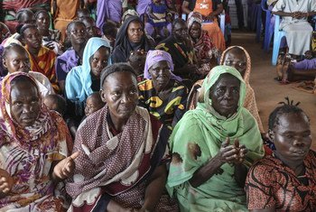 Women who have survived brutal violence during conflict in South Sudan shared their stories with a visiting delegation headed by UN Deputy Secretary-General Amina Mohammed, 3 July 2018.