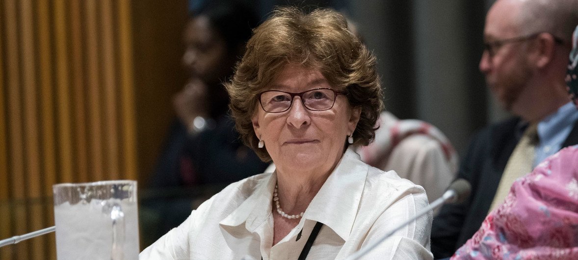 Louise Arbour, Représentante spéciale de l'ONU pour les migrations internationales.
