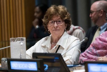 Louise Arbour, Représentante spéciale de l'ONU pour les migrations internationales.