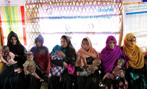 As mulheres rohingya foram vítimas de estupros repetidos pelos militares. 