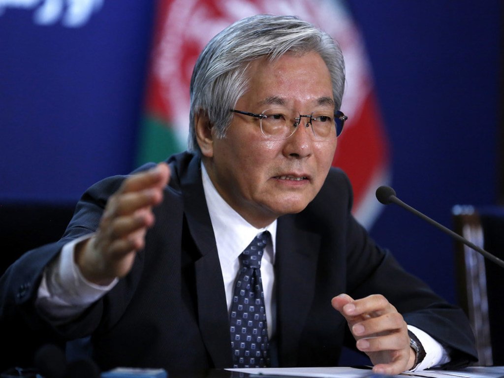 Le Représentant spécial du Secrétaire général pour l'Afghanistan, Tadamichi Yamamoto.