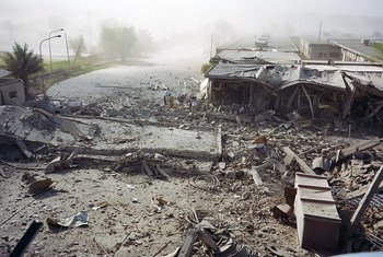 انیس اگست دو ہزار تین کو بغداد کے کینال ہوٹل میں واقع اقوام متحدہ کے دفتر کو ٹرک بم کے ذریعے دہشت گردی کا نشانہ بنایا گیا تھا۔