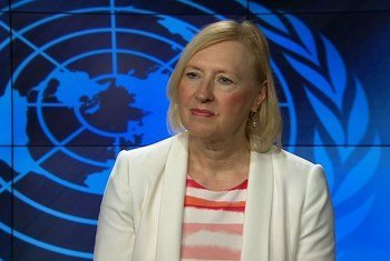 Special Representative of the UN Secretary-General (SRSG) and Head of the United Nations Peacekeeping Force in Cyprus (UNFICYP), Elizabeth Spehar.