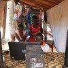 Young people browse the internet in Yambio market area in South Sudan (file photo).