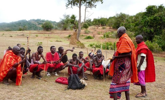  Povo indígena Maasai, do Quênia