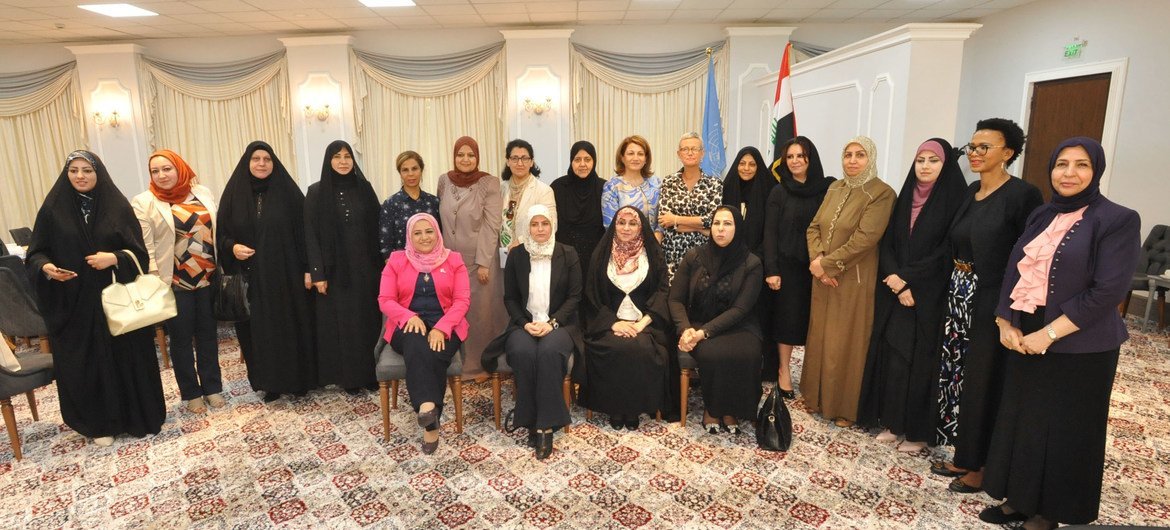 Lors d'une réunion organisée par les Nations Unies, des femmes iraquiennes s’apprêtant à siéger au prochain Conseil des Représentants ont discuté du travail bipartisan. (archives 2018)