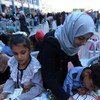 e programme Education d'urgence de l'UNRWA a soutenu la campagne annuelle de rentrée scolaire en septembre 2017 pour s'assurer que les enfants réfugiés palestiniens sont encouragés à poursuivre leurs études, même en période difficile.