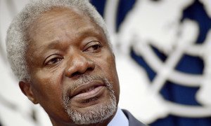  Kofi Annan, 8 de abril de 1938 - 18 de agosto de 2018 