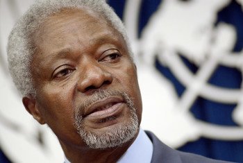 Кофи Аннан, 8 апреля 1938 года -18 августа 2018 года. 
