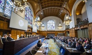 Заседание в Международном Суде ООН